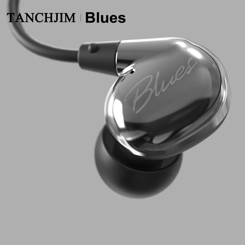TANCHJIM Blues Hi Fi аудио ДМТ Динамический драйвер в наушники вкладыши Наушники IEM Для