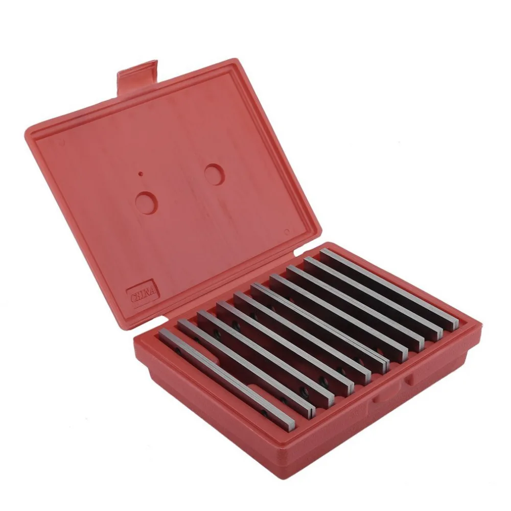 

20 Pieces Hardened Parallels Tools 6" Long 1/8" Wide And 1/2 To 1-5/8 Thicken Steel High Precision Parallels Bar Set 0.43JCZQ272