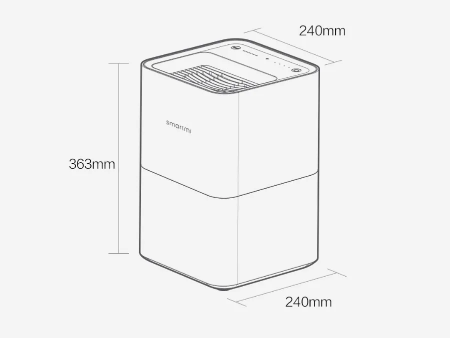 2019-Smartmi-Xiaomi-Air-Humidifier-2-Evaporate-Type-Aroma-Diffuser-Smog-Free-For-Your-Home-Humidificador-Mijia-App-Control-19