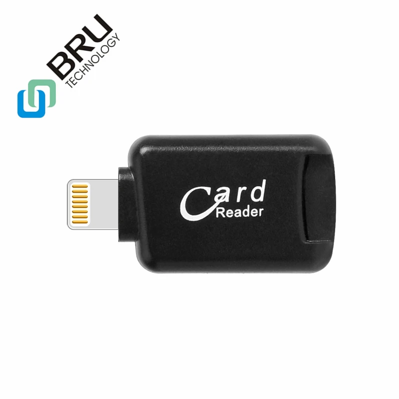 BRU картридер для айфона Tf кардридер Iphone Ipad Ipod Новый мини Lightning внешняя Micro Память Ios