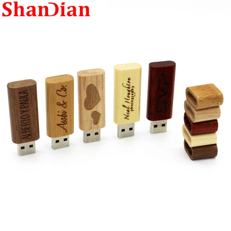SHANDIAN горячий деревянный USB флэш накопитель ручки диски кленовое дерево +