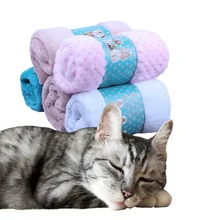 70x50cm Dog Bed Mats Soft Flannel Fleece Warm Pet Blanket Sleeping Beds Cover Mat For Small Medium Dogs Cats Random Color Send 70x50cm Dog Bed Mats Soft Flannel Fleece Warm Pet Blanket Sleeping Beds Cover Mat For Small Medium Dogs Cats Random Color Send
