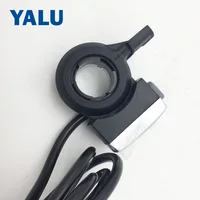 Wuxing 106DX 24V 36V 48VLi Thumb Throttle With ON-OFF Switch And Battery Indicator Electric Scooter Ebike Finger Throttles RoHS 5