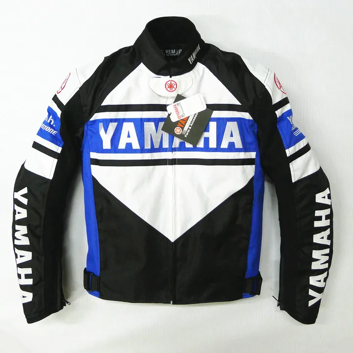 

Motorcycle Automobile Riding Protective Jacket MotoGP Racing Jackets With Protector For Yamaha Team Motocross Racing Clothing