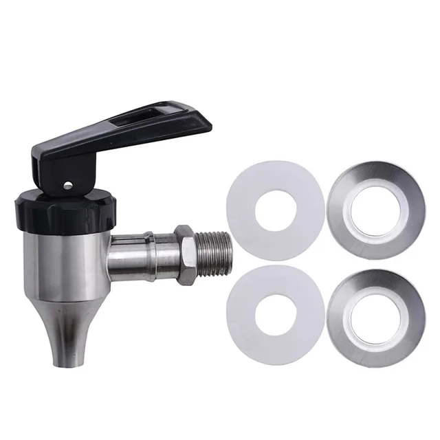 Stainless Steel Drink Dispenser Plastic Coffee Valve Wine Barrel Stainless Steel Drink Dispenser Plastic Coffee Valve Wine Barrel Spigot Faucet