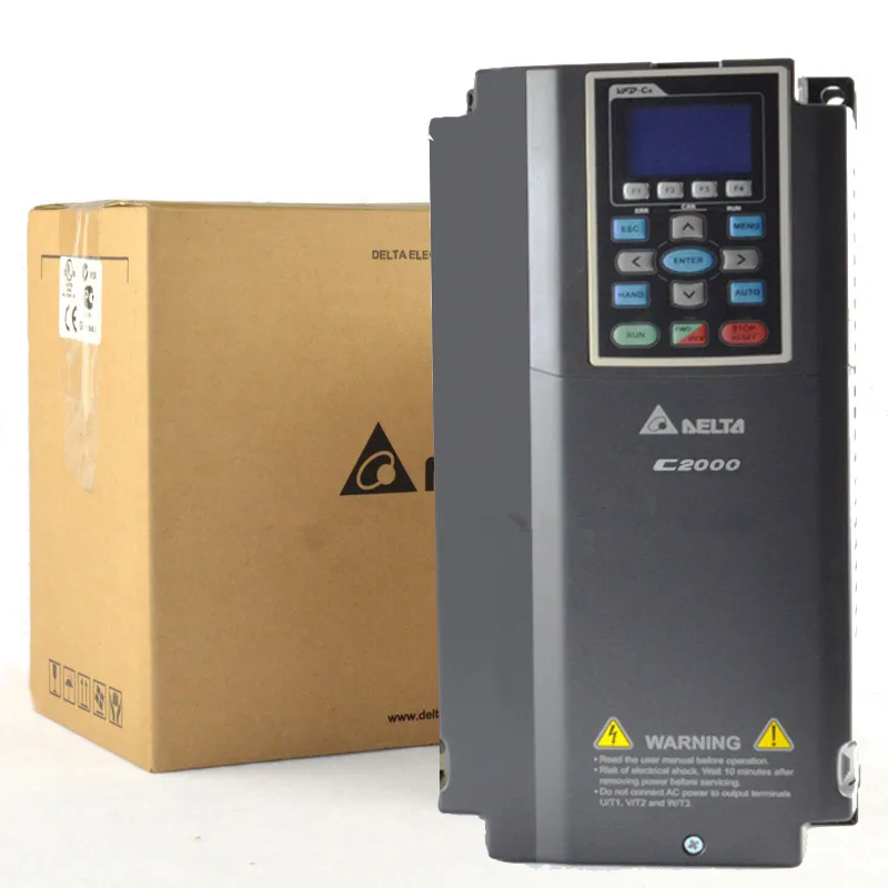 VFD055C43A DELTA VFD-C2000 VFD Inverter Frequency converter 5.5kw 7.5HP 3-Phase AC380-480V FOC Vector Control