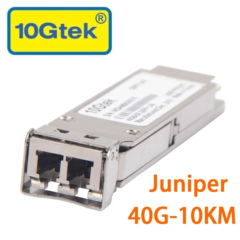 

Juniper QSFP+ Transceiver 40Gigabit QSFP+ LC Single-Mode-10km QSFP-40G-LR4