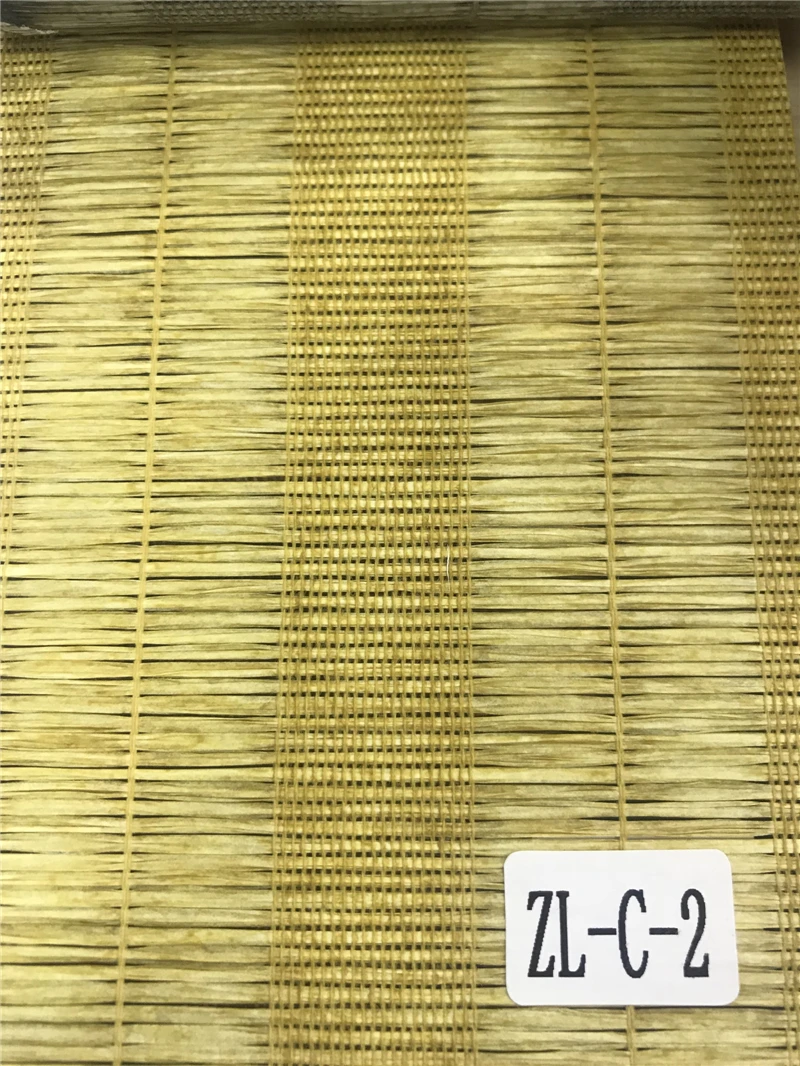 Высокое качество рулонные жалюзи стиль бумаги джутовые жалюзи бумажные жалюзи Haoyan ZL-C серии