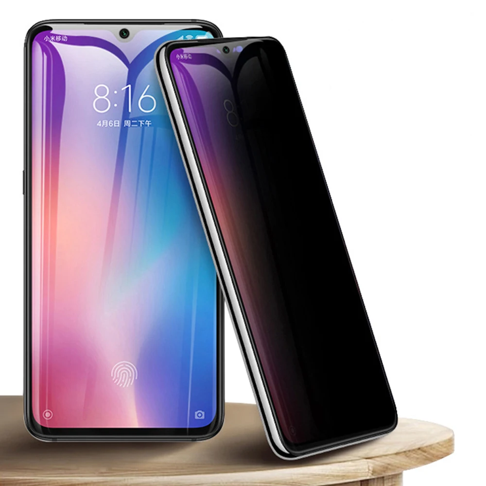 Антибликовое закаленное стекло для Xiaomi Mi 8 9 SE 9X 9T 10 Lite 10T Pro Mix 2 2S MAX Note 3 A3 Poco
