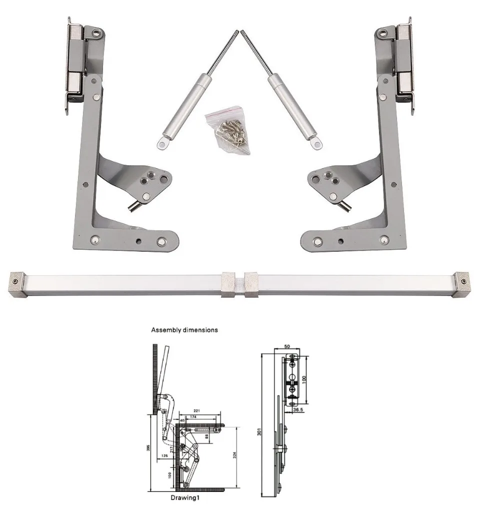 Us 61 18 7 Off Best Lift Up Mechanism Support Vertical Swing Lift Up Stay Pneumatic Kitchen Hinge Gas Support Microwave Front Panel In Shafts From