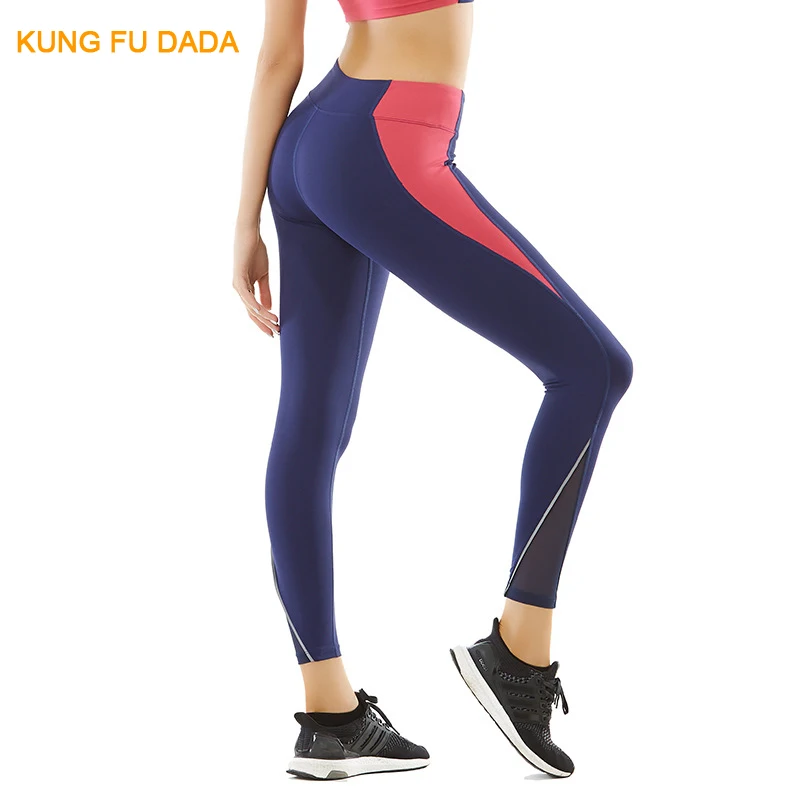 

2019 New Yoga Pants Running Compression Breathable Gym Leggings Fitness Full Length Women Energy Seamless Leggings Sport Tights