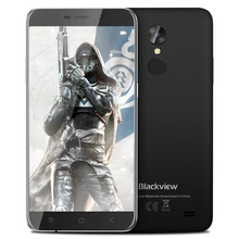 Blackview A10 3G Smartphone Android 7.0 5.0inch MTK6580A Quad Core 1.3GHz 2GB RAM 16GB ROM Fingerprint Identification Cell Phone