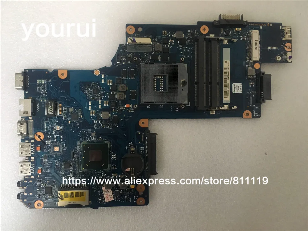 

yourui MotherBoard H000052740 Main Board For Toshiba Satellite L850 C850 Laptop Motherboard HM70 GMA HD (For pentium cpu)