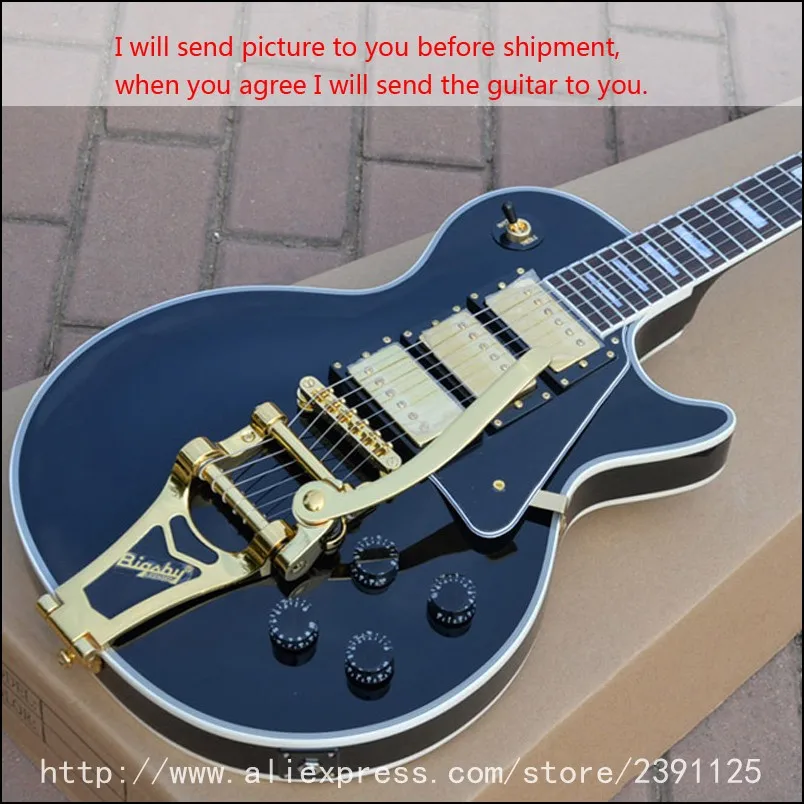 New Brand electric guitar 1957 LP Custom 3 Pickups with
