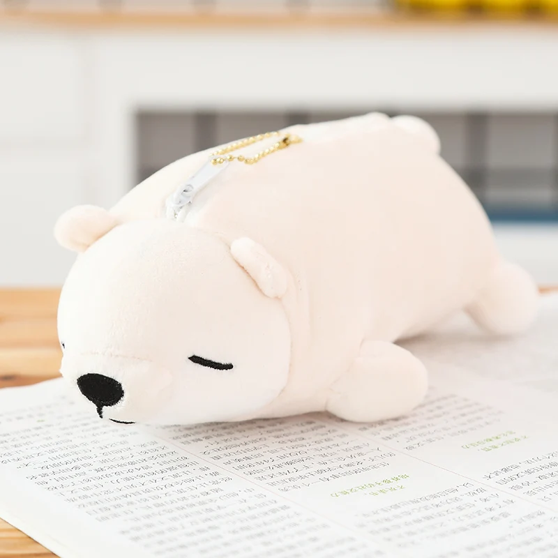 plush animal pencil case