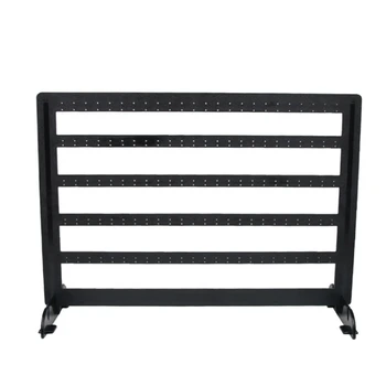 

Earrings Display Shelf Jewelry Holder Plastic Stand Showcase Tool Organizer Rack W2952001