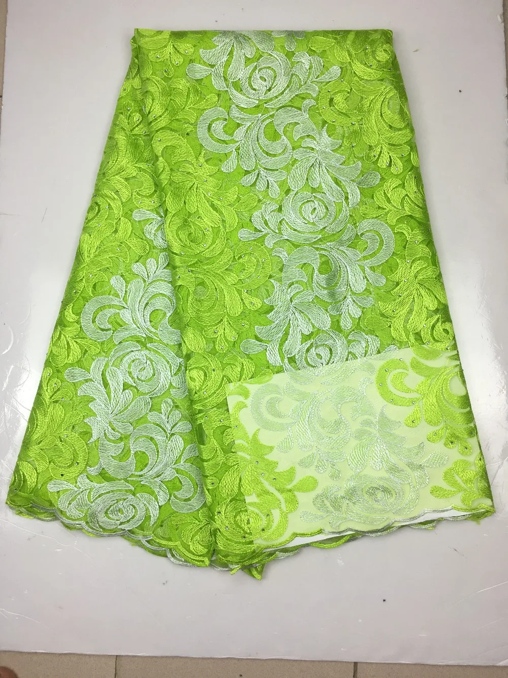 

Promotion!High quality French mesh Lace Fabric,african guipure lace fabric for women clothes.FC1605-15W 5yards/lot