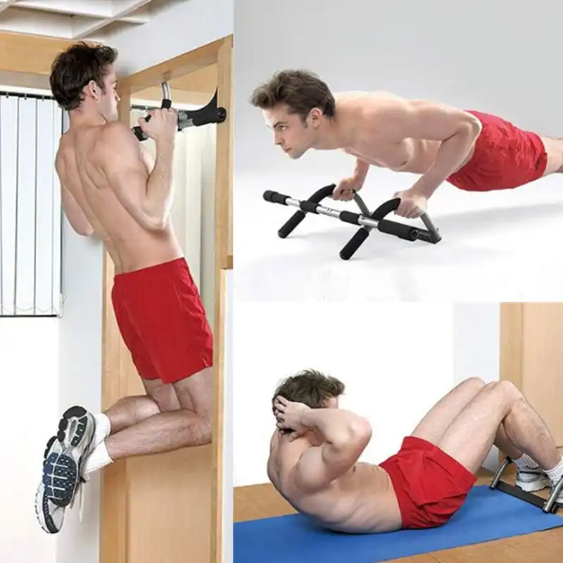 JayCreer Perfect Fitness Multi Gym Doorway Pull Up Bar Portable ...