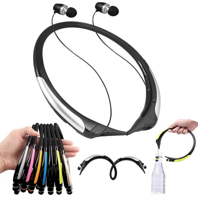 Bluetooth Earphone Wireless Headphone Neckband Headset With TF