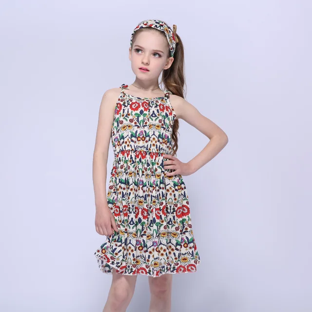Aliexpress.com : Buy Children Bohemian Dresses For Girls Suspenders ...