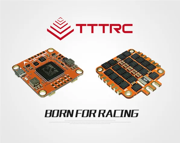 TTTRC F7 V1.0 контроллер полета и 50A 3-8S бесщеточный ESC встроенный OSD/BEC двойной гироскоп
