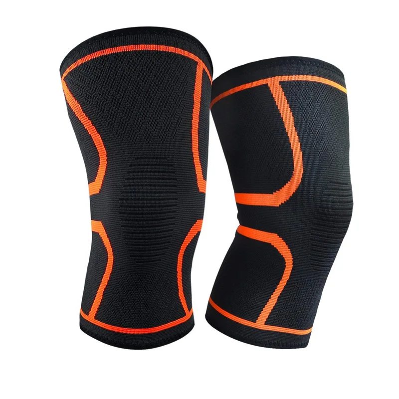

2Pcs Knee Support Sleeves Compression Knee Recovery Sleeves for Running Jogging Hiking &T8