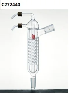 

C272440 synthware,Condenser, Friedrichs, Removable hose connections, Top joint:24/40, Bottom joint:24/40, Hose connection:8mm