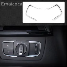 Emaicoca مات كروم العلوي تبديل الإطار تريم ملصقا ل bmw x5 f15 2014 2015 f34 f30 f31 f32 1 2 3 4-Series 3GT