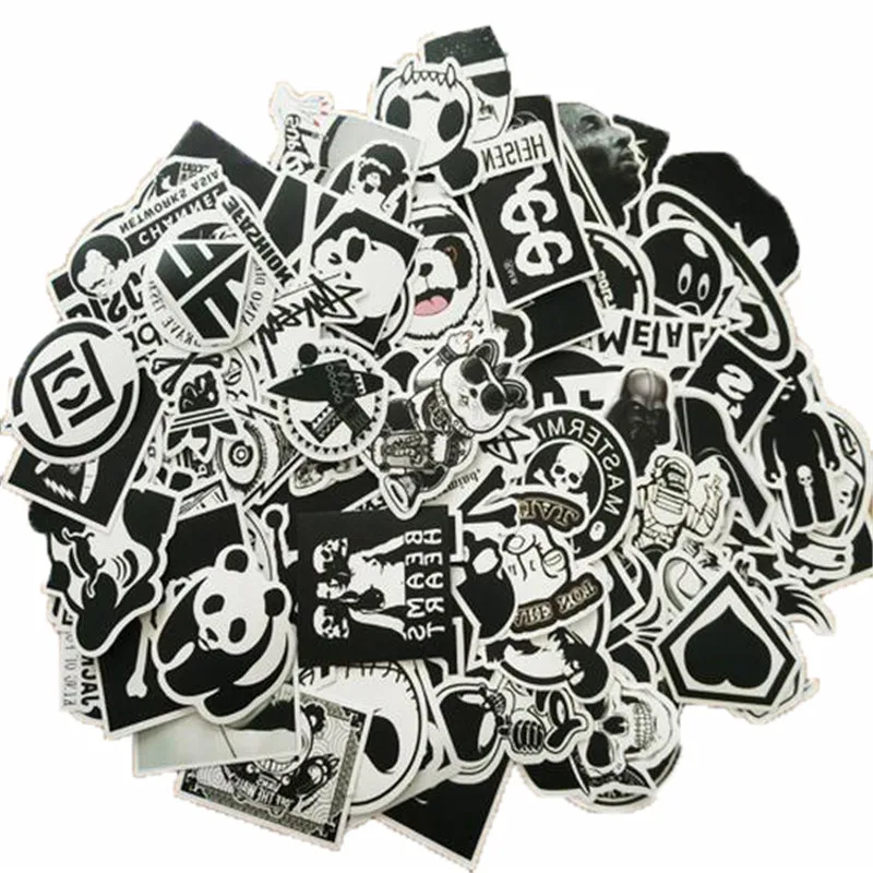 New 200Pcs No Repeats DIY Graffiti Sticker Bomb Decal Car Motorcycle Suitcase Laptop Covers Stickers Bomb Accessories Kids Toys