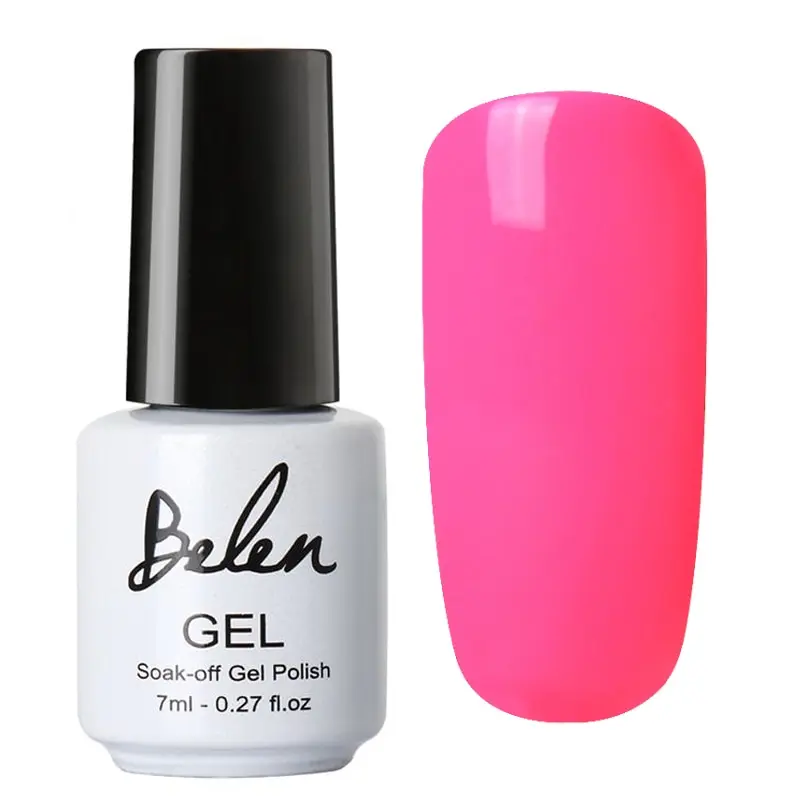 Belen Macaron чистый цвет УФ-Гель-лак 7 мл Лак для салона Гель-лак для ногтей Полупостоянный УФ светодиодный маникюрный лак - Цвет: 4919