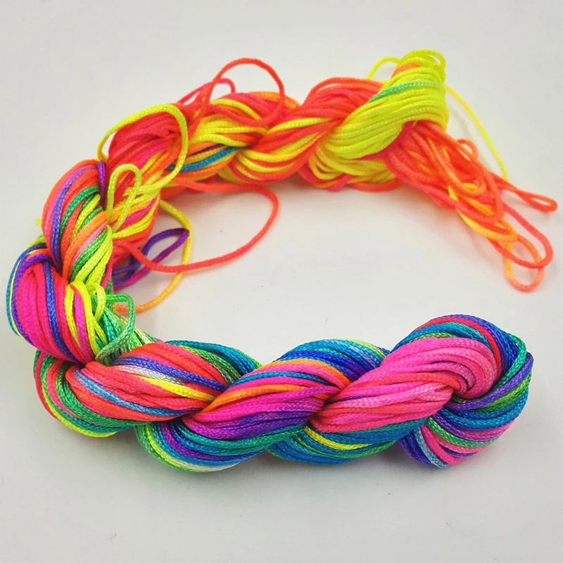 

1mm*26m Nylon Cord Thread Chinese Knot Macrame Bracelet Braided String Knit