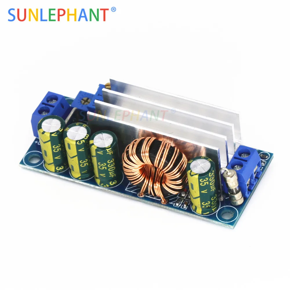 

Power Supply Module DC-DC Converter Auto Step Up Down Constant Current Buck Boost Board 5-30V 3A Overcurrent Protection DC to DC