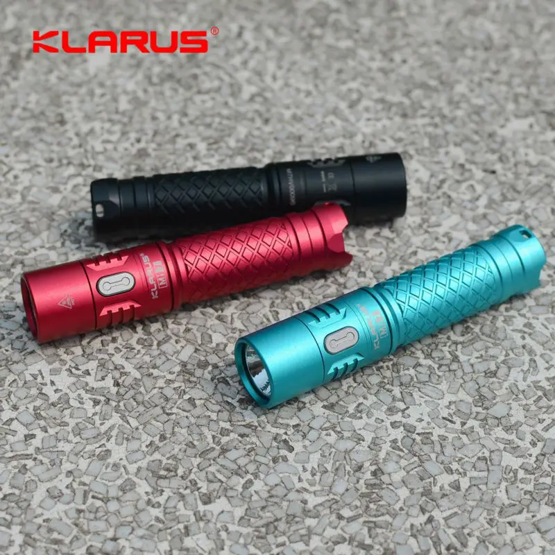 

Klarus Mi7 IPX8 Mini LED Flashlight Torch Power By AA or 14500 Battery CREE XP-L HI V3 Lamp 700 Lumens Lantern Smart Indicator