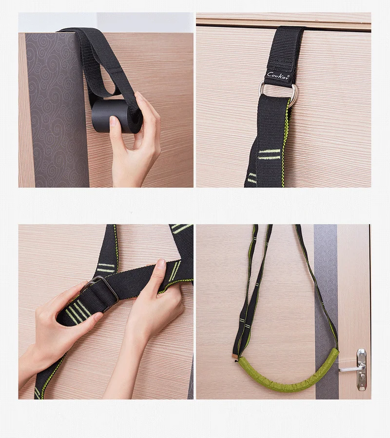 3.8cm/4cm*3.5m Split legs Yoga ballet Adjustable Belt Calisthenics Training Yoga Stretch Belt Home Gym Fitness Accessories A