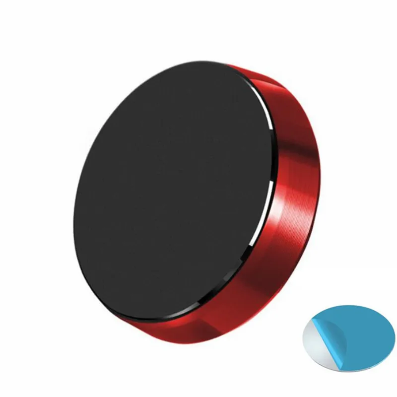 Магнитный автомобильный держатель для телефона, подставка для приборной панели, держатель для телефона, поддержка смартфона voiture, Многофункциональный магнитный держатель из алюминиевого сплава - Цвет: Type1 Red