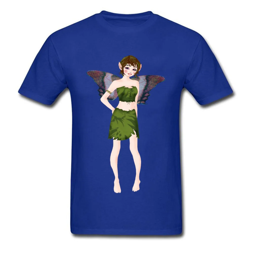 Little But Fierce Urban Fairy Summer 100% Cotton Fabric O Neck Tops T Shirt Short Sleeve Funny Clothing Shirt Funny Top T-shirts Little But Fierce Urban Fairy blue