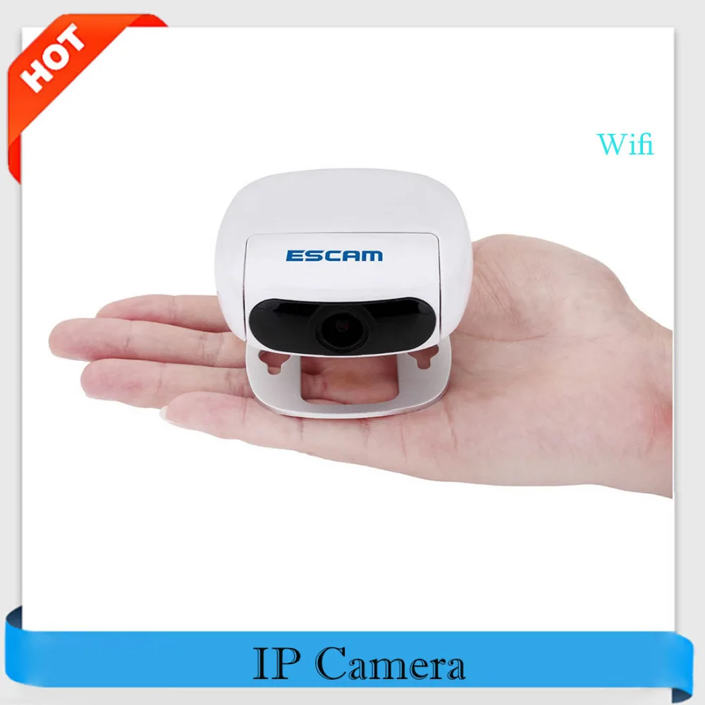 Escam Shell QN01 IP Camera 2.0MP Full HD 1080P WIFI Indoor Infrared Day/Night Vision Mini Security CCTV Baby Monitor Camera
