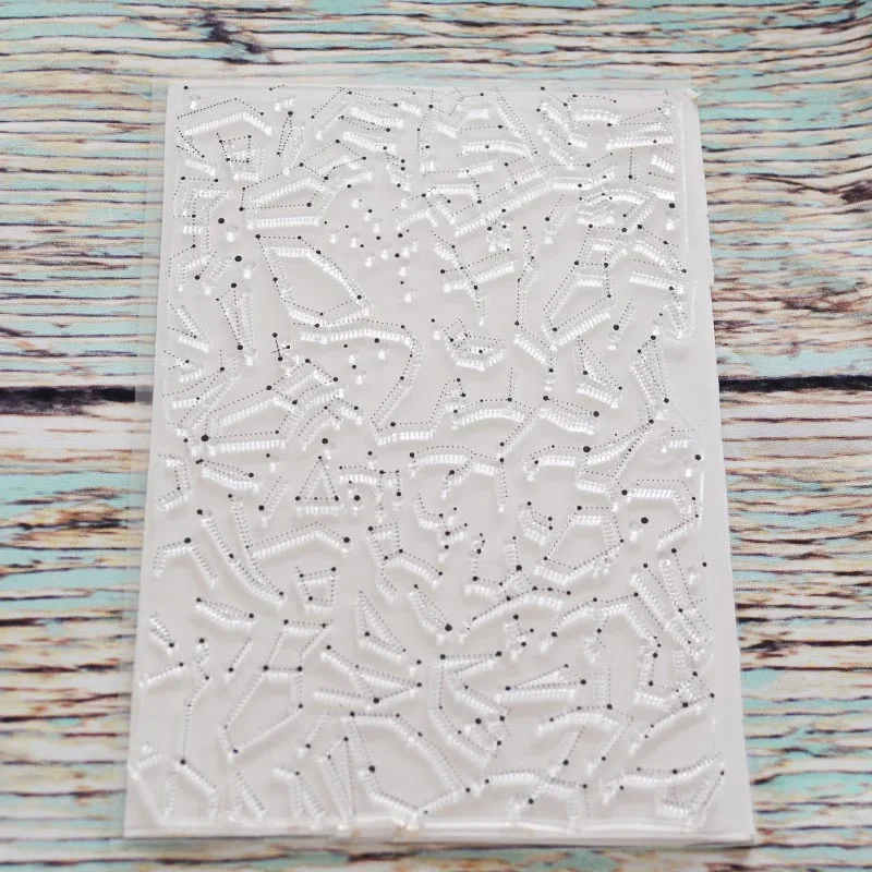 

Upon a star background Transparent clear stamp for DIY Scrapbooking/Card Making/Kids Christmas Fun Decoration Supplies
