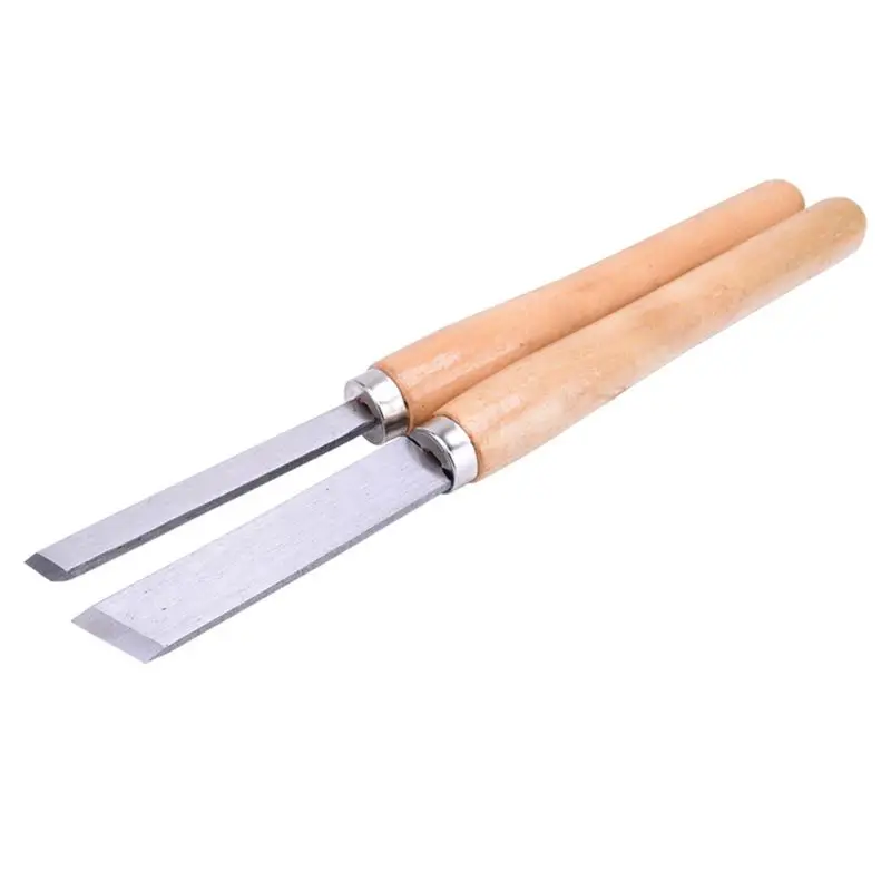 

8PCs Wood Carving Knife Lathe Chisel Set Turning Tools Woodworking Gouge Skew Parting Spear