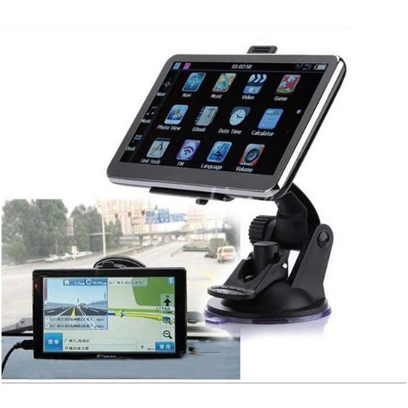 

5 Inch 128M 4G load full Europe map Russia GPS navigator Bluetooth AV-IN FM