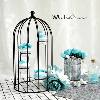 

Birdcage cupcake decorating tools bakeware wedding candy bar supplier Home Ornaments wedding party supplier kitchen