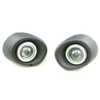 

For Mitsubishi Outlander 08-15 LED COB Angel Eyes DRL Yellow Signal Light H11 Halogen / Xenon Fog Lights with Projector Lens