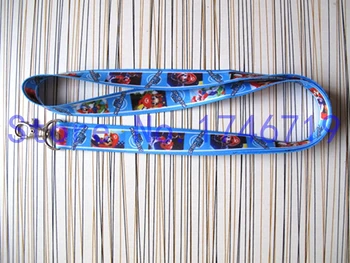 

Free Shipping 20 Pcs Super Ma rio Bros key chains Neck Strap Keys Camera ID Card Lanyard GS0302
