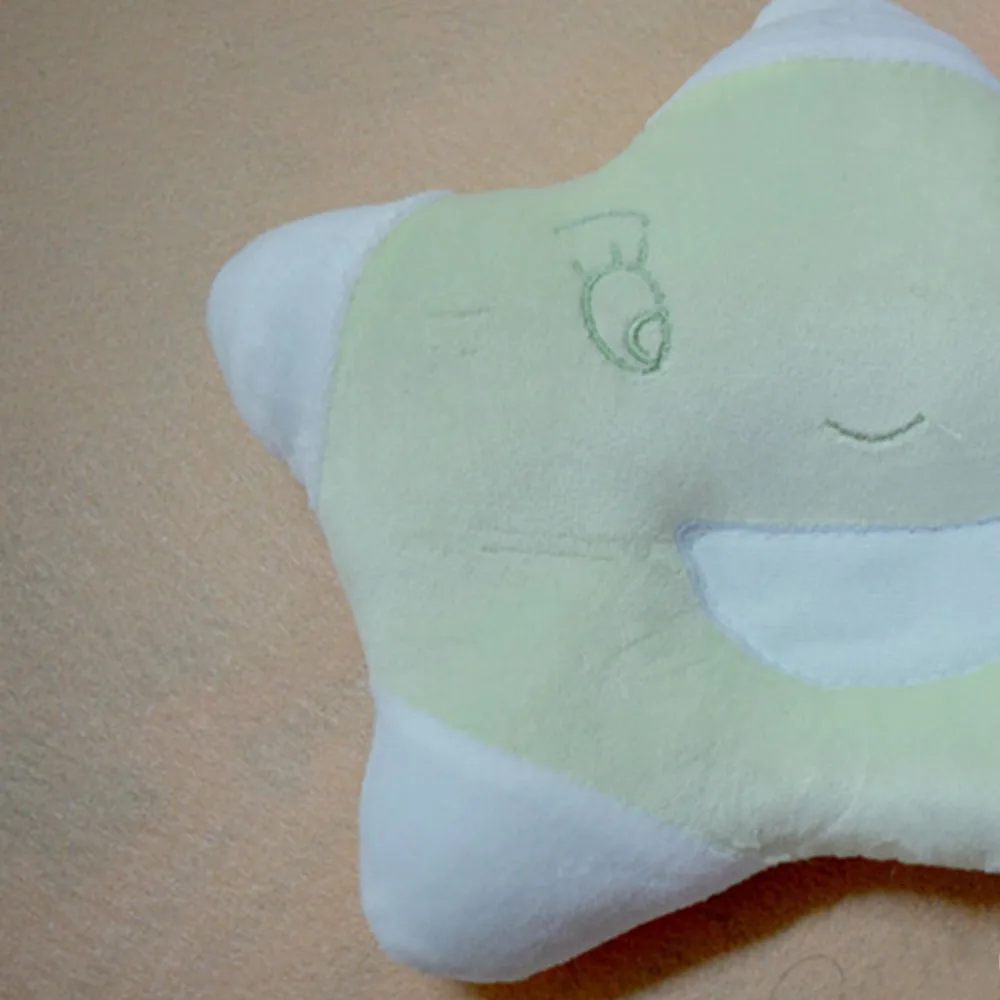 Новорожденных мультфильм формирование подушку одежда для малышей младенцев канавка Дизайн сна позиционер памяти хлопка подушки защиты