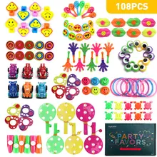 108 шт., игрушки для дня рождения, вечеринки, любви, для детей, классификация, школьный класс, награда, карнавальный приз, Рождество, фейерверк, пасхальное яйцо