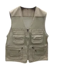Männlichen Herbst Weste Beiläufig Lose Plus Größe Schwarze Männer Weste Mit Vielen Taschen