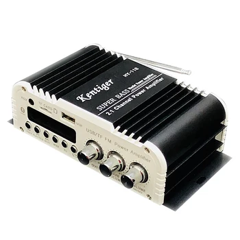 

Kentiger-Hy-118 2.1+1 4 Channel Output Subwoofer Tf\Usb\Fm Audio Power Amplifier Stereo Amplificador