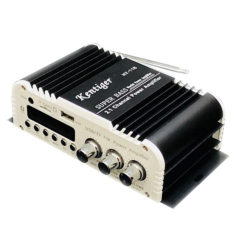 Kentiger-Hy-118 2 1 + 4-канальный выходной сабвуфер Tf \ Usb Fm аудио усилитель мощности стерео