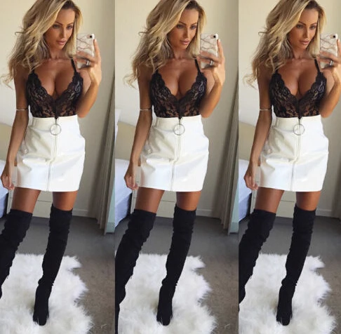 

arrival Women's Ladies Casual High Waist A-Line Bodycon Pencil Mini Short Skirt Women Solid Pencil Mini Skinny Skirt