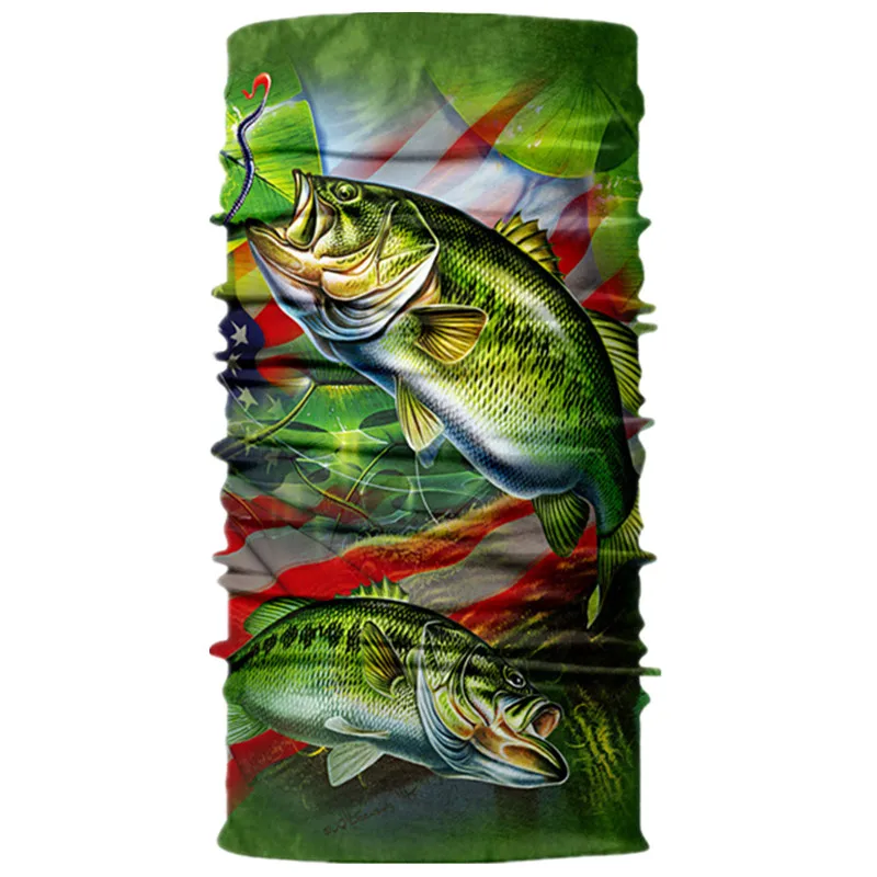 

Fishing Scarf Multi Function Seamless Turban Magic Veil Multi Head Scarf Scarves Face Mesh BandanasTA-26